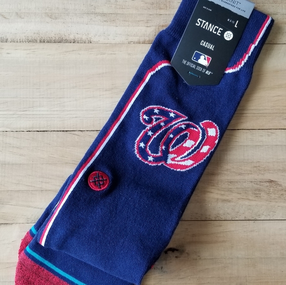 STANCE InfiKnit MLB Nationals Socks Men - Picture 4 of 4